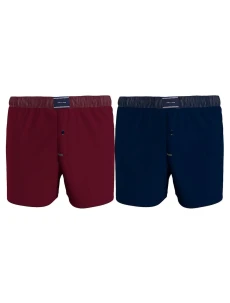 Pánské boxerky 2 pack UM0UM02188 - 0SD - Modrá, bordo - Tommy Hilfiger