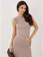 Dámské šaty IT SK 22392.21 šedé - FPrice Dámské šaty IT SK 22392.21 šedé - FPrice