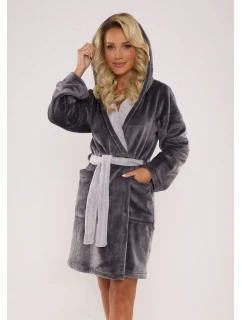 Dámský župan De Lafense 627 Soraya krátký S-XL