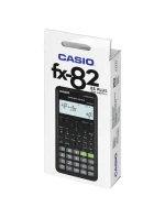 CASIO FX-82ESPLUS-2 VĚDECKÁ KALKULAČKA, 252 FUNKCÍ, 77X162MM, ČERNÁ KRABIČKA