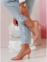 Dámské lodičky LUMARA pink FashionStreet na jehlovém podpatku ZY0729