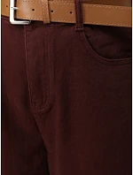 Jeansy damskie z wysokim stanem mom fit z paskiem model 22363306 - FashionStreet Jeansy damskie z wysokim stanem mom fit z paskiem model 22363306 - FashionStreet