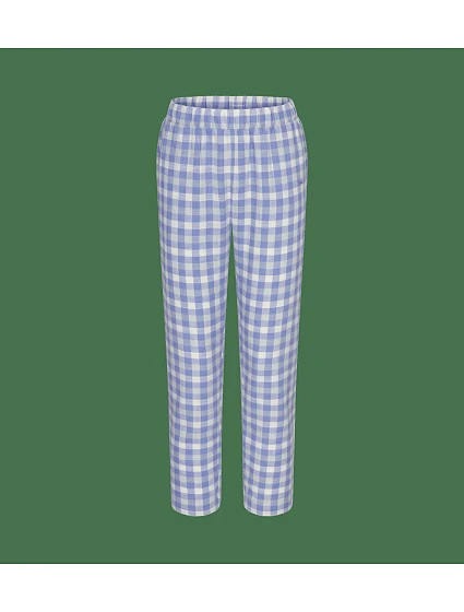 Mix & Match Tapered Trouser Flannel 02 X - White / Blue - TRIUMPH White / Blue - TRIUMPH Mix & Match Tapered Trouser Flannel 02 X - White / Blue - TRIUMPH White / Blue - TRIUMPH