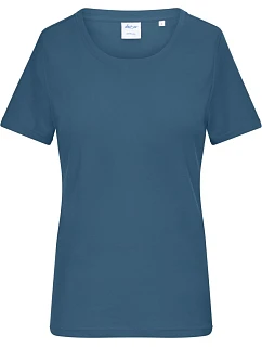 Daiber 8039 Dámské bio tričko s jemným žebrováním 02.8039 dusty blue