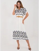 Šaty IR SK 2689 2.87 bílá a tmavě modrá