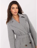 Płaszcz IT PL model 21302421 biało szary - FPrice