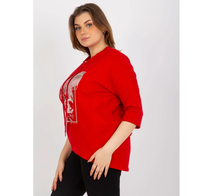 Dámská halenka RV BZ model 18025754 červená - FPrice