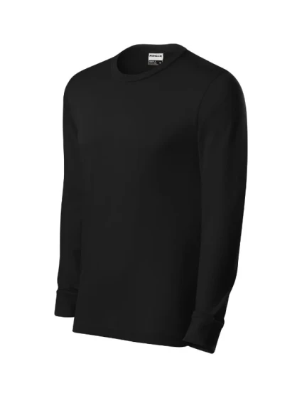 Resist LS triko unisex černá 01 (brand label)