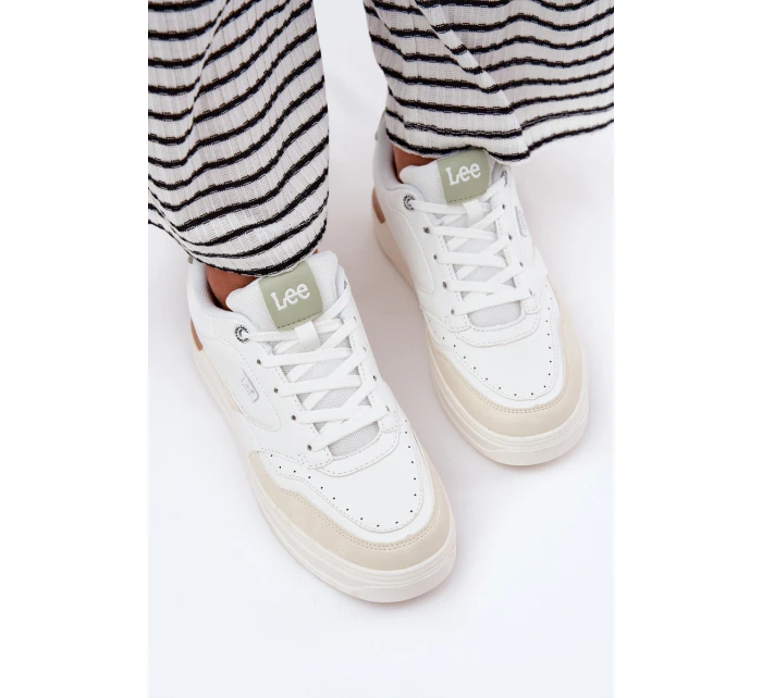 Dámské Tenisky Na Platformě LEE EMMA WOMEN LOW 50251014.04L Béžové