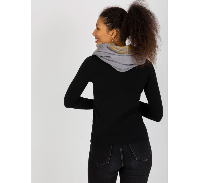 Tunelová šála AT KM 9501.10 žlutá