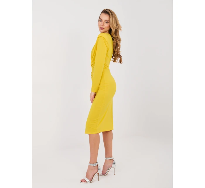 Šaty IT SK 18206 1.71 žlutá Šaty IT SK 18206 1.71 žlutá