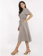 Sukienka MI SK model 21133054 ciemny bezowy - FPrice