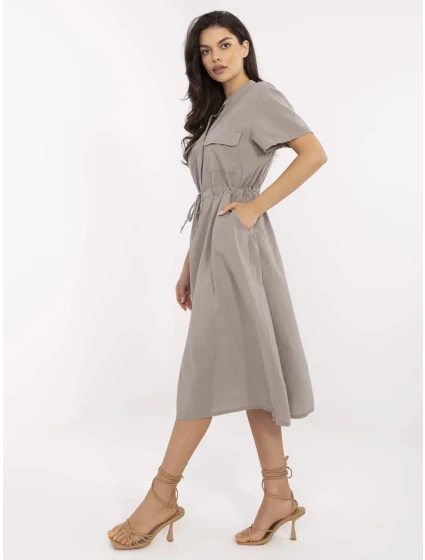 Sukienka MI SK model 21133054 ciemny bezowy - FPrice