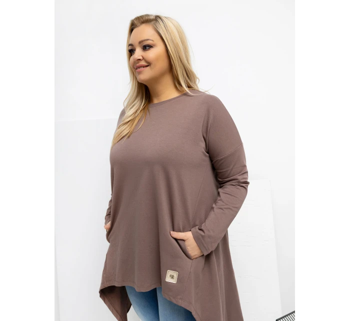 Tunika RV TU 5042.09X světle hnědá Tunika RV TU 5042.09X světle hnědá