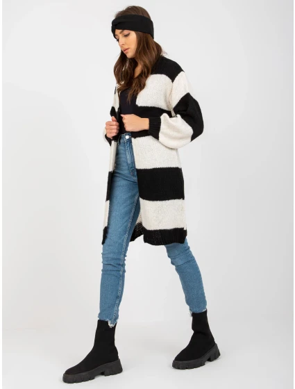 Svetr TW SW BI M3022.29X bílá a černá