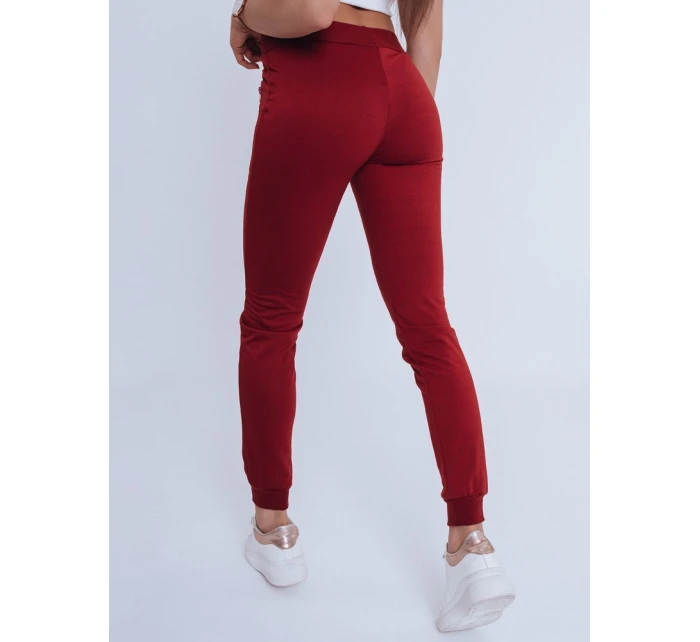 Dámské tepláky JULIET bordó FashionStreet UY0823