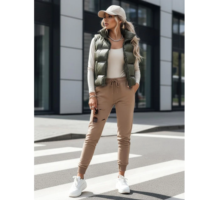 Dámská prošívaná vesta WILLOW green FashionStreet TY3799