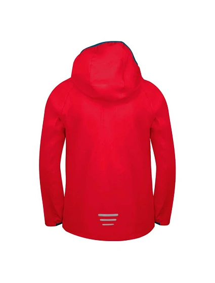 Kurtka z kapturem dla  Kids Jacket czerwona model 21358840 - Trollkids