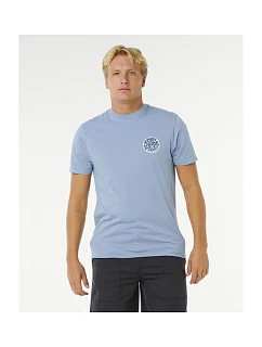 Pánské tričko RIP CURL Wettie Passage Icon Tee, modré