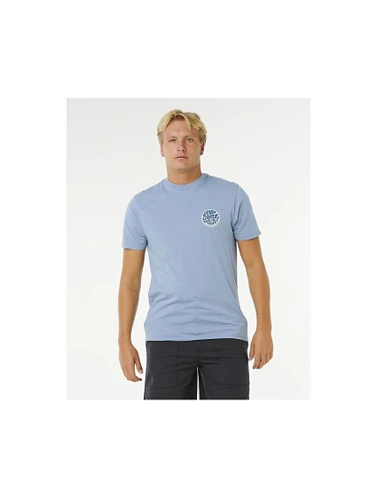 Pánské tričko RIP CURL Wettie Passage Icon Tee, modré Pánské tričko RIP CURL Wettie Passage Icon Tee, modré