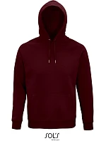 SOL'S Stellar Unisex raglánová mikina s kapucí z bio bavlny 25.3568 burgundy SOL'S Stellar Unisex raglánová mikina s kapucí z bio bavlny 25.3568 burgundy