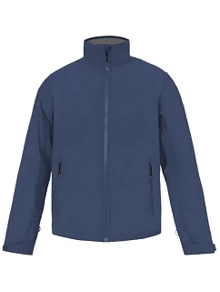 Pánská 3vrstvá softshellová bunda 40. navy model 22517132 - Promodoro