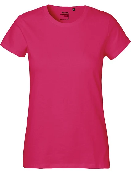 Neutral O 80001 Dámské tričko z těžké bio bavlny 77.8001 pink Neutral O 80001 Dámské tričko z těžké bio bavlny 77.8001 pink