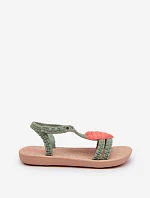 Dětské sandálky se srdcem 81997 Ipanema My First Baby zelené