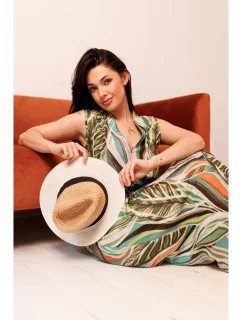 model 19670485 Maxi šaty s potiskem model 4 - BeWear