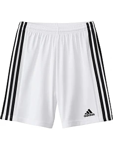 Junior šortky Squadra 21 GN5766 Bílá s černou - Adidas