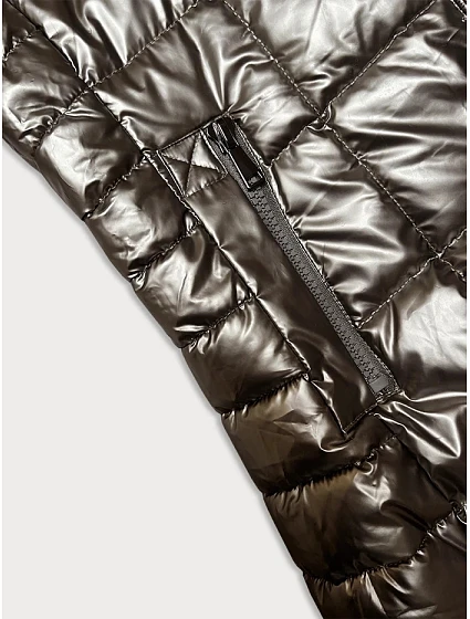 dámská bunda v barvě  s kapucí model 21247059 - J.STYLE