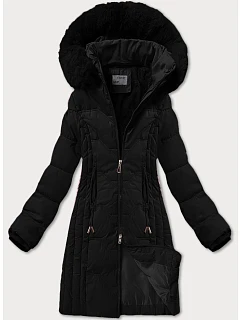 Zimní bunda s odepínací kapucí černá S'west (R8199-1)