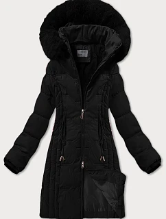 Zimní bunda s odepínací kapucí černá S'west (R8199-1)