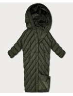 Zimní bunda netopýřího typu v barvě khaki Minority (P3-6026-22)