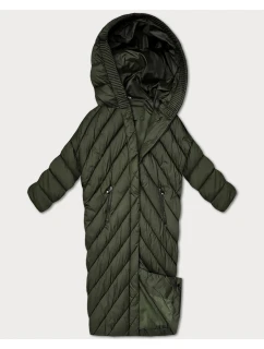 Zimní bunda netopýřího typu v barvě khaki Minority (P3-6026-22)