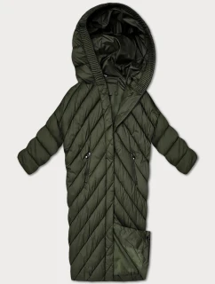 Zimní bunda netopýřího typu v barvě khaki Minority (P3-6026-22)