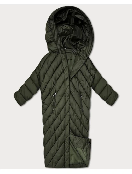 Zimní bunda netopýřího typu v barvě khaki Minority (P3-6026-22)