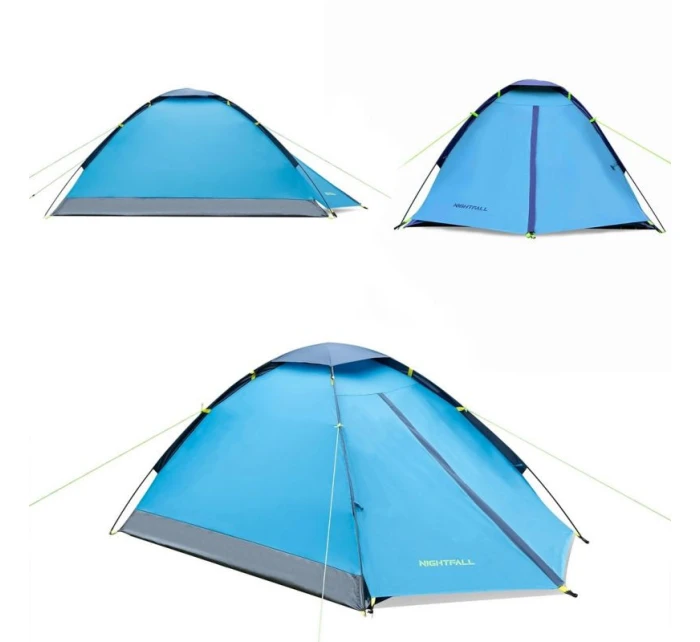 Kempinkový stan NILS CAMP Nightfall NC6033 pro 2 osoby modrý Kempinkový stan NILS CAMP Nightfall NC6033 pro 2 osoby modrý