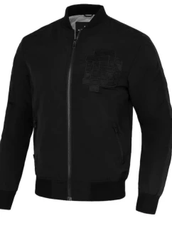 Pánská bunda Pit Bull černá bez kapuce - pánské model 21932696