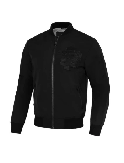 Pánská bunda Pit Bull černá bez kapuce - pánské model 21932696