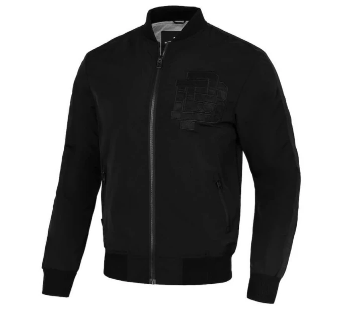 Pánská bunda Pit Bull černá bez kapuce - pánské model 21932696