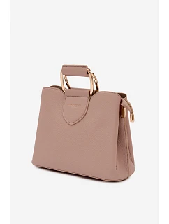 Malá kabelka z eko kůže tmavě béžová model 22111488 - Flora&Co