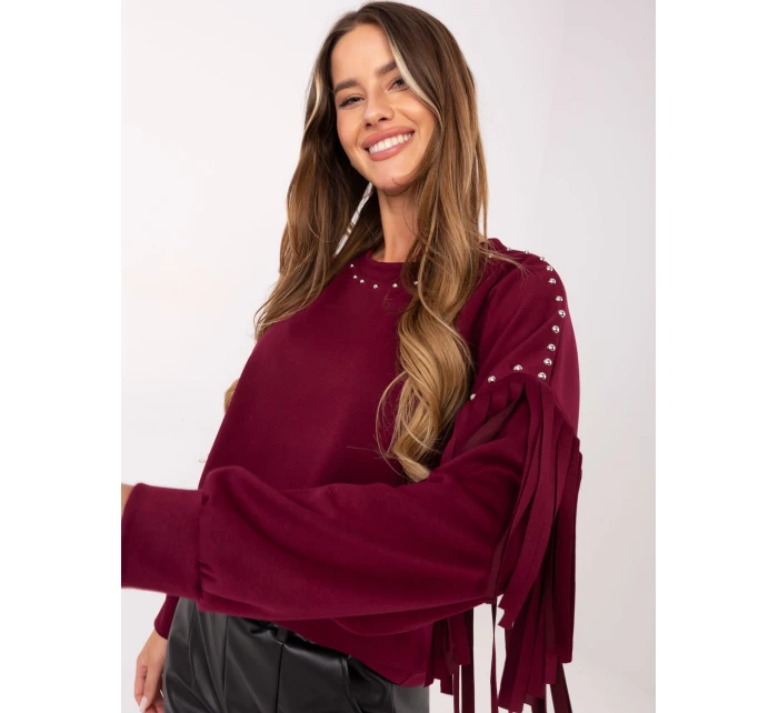 Bluza IT BL model 21421359 bordowy - FPrice