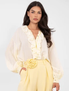 Bluzka IT BZ model 21895835 jasny żółty - FPrice