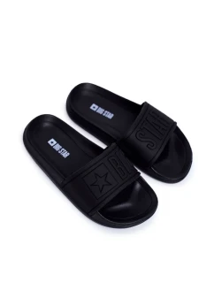 Dětské módní pantofle Big Star - černé