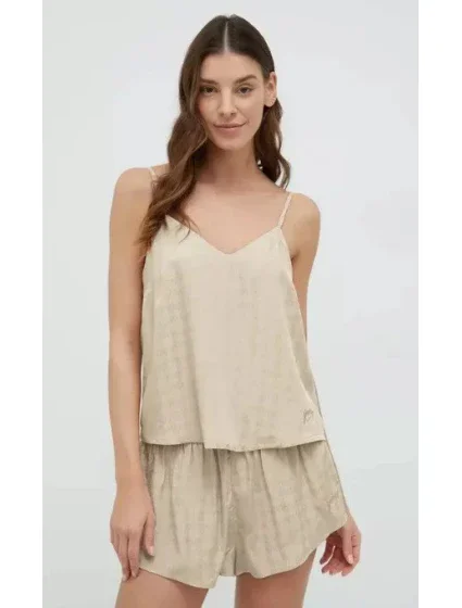 Dámské pyžamo O2BX06WEUZ0 F151 béžová - Guess