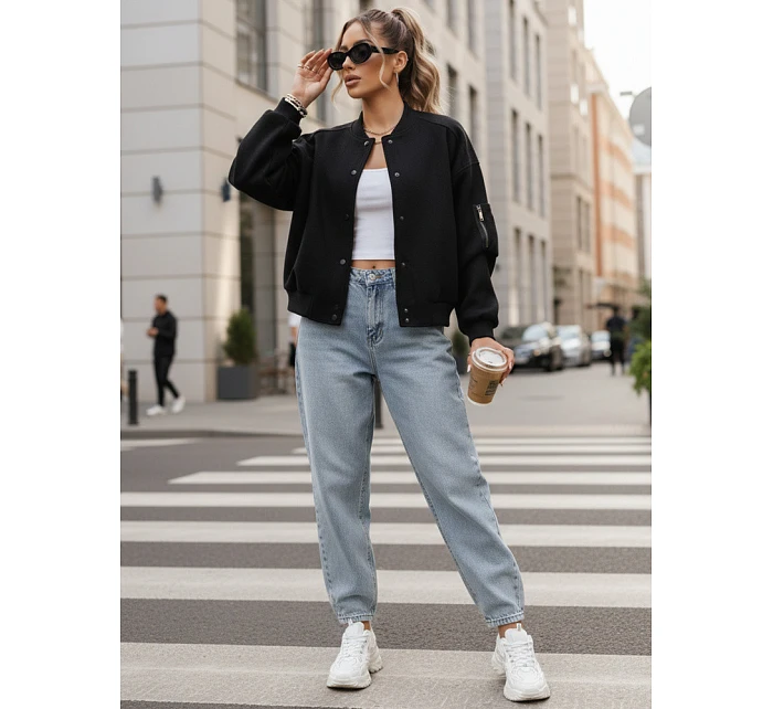 Dámská bunda bomber BONDAI černá FashionStreet TY4147