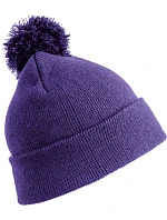 Result Headwear RC 028X Pletená čepice s bambulí 28.028X purple Result Headwear RC 028X Pletená čepice s bambulí 28.028X purple