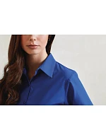 PR 300 Popelínová halenka s dlouhým rukávem model 22479976 dark grey - Premier PR 300 Popelínová halenka s dlouhým rukávem model 22479976 dark grey - Premier