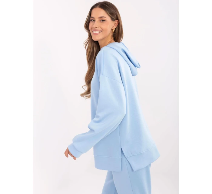 Mikina DHJ BL 20510.68 světle modrá